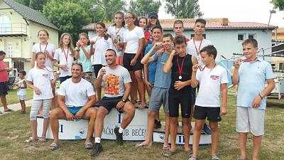 Kajakaši Zorke osvojili 3. mesto u Mini kajak ligi Srbije, Aleksandar Petkovski najbolji takmičar