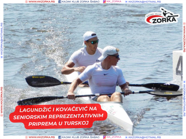 Lagundžić i Kovačević na zimskim seniorskim reprezentativnim pripremama u Turskoj