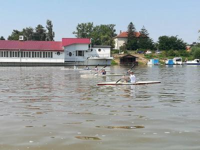 Kajakaši Zorke na Šabačkom plivačkom maratonu