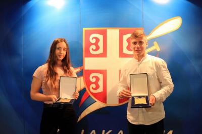 Najbolji mladi sportisti u 2019. Olivera Mihajlović i Branko Lagundžić