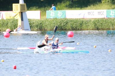 Kvalifikacione trke na EP u Poznanju, plitak potok za srpske kajakaše. Branko Lagundžić se plasirao u polufinale na 500 m.