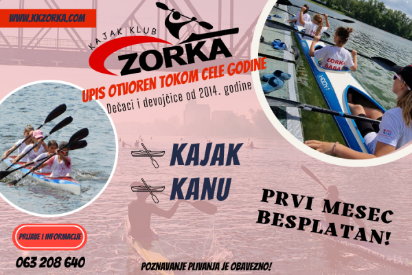 KK Zorka - UPIS