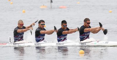 Mihailo Subotić 4. u Evropi u četvercu na 1000 m. Branko Lagundžić 3. u B finalu na 500 m.