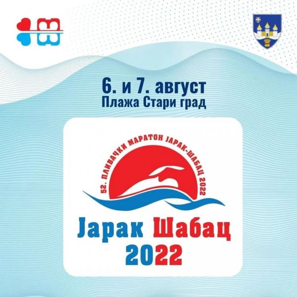 Zorka deo 52. plivačkog maraton „Jarak – Šabac 2022“